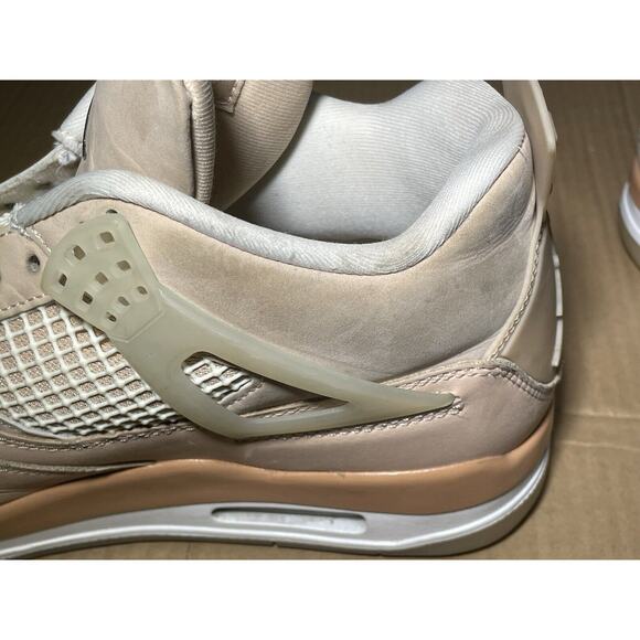 Nike Air Jordan 4 Retro Shimmer W Size 10.5 W /9M DJ0675-200 OG Tan Bred Brown - Picture 8 of 16